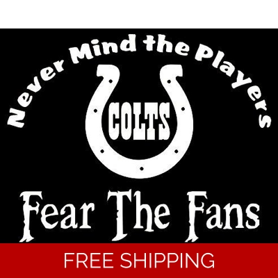 NFL Football Indianapolis Colts vinyl decal sticker